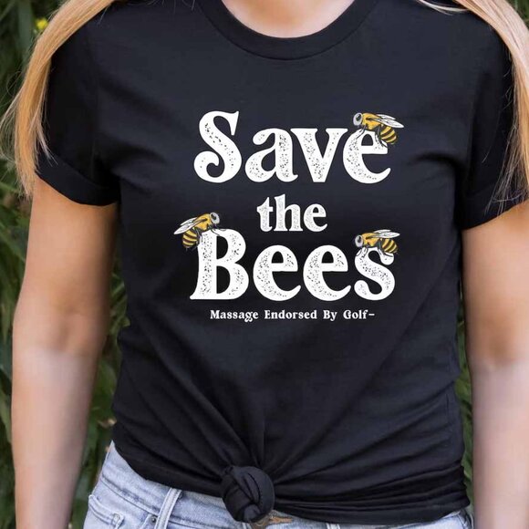 Save The Bees T-Shirt, Environmental Shirt, Nature Lover Shirt, Earth Day Shirt - Picture 1 of 4